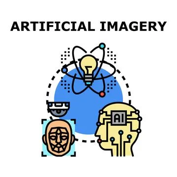 Artificial intelligence processing data for secure recognition Stock Illustration