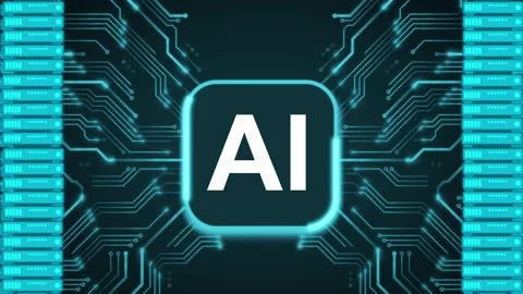Artificial Intelligence Processor Brain AI chatbot concept AI Learning Business Stock Footage 316158576