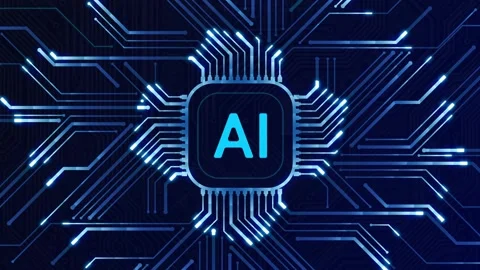 Artificial Intelligence Processor Brain AI chatbot concept AI Learning Business Stock Footage 316159297