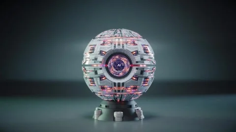 Artificial intelligence processor core Stock Footage 273295261