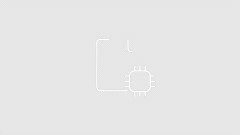 Artificial intelligence processor icon analyzing data and digital document 스톡 동영상 344052606