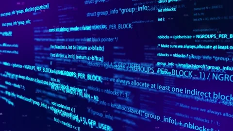 Artificial intelligence programming code network computing Stock Footage 236181786