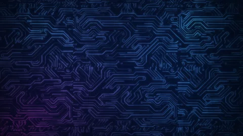 Artificial Intelligence Quantum Computer Technology Concept Stock Footage 251737335