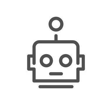 Artificial intelligence related icon. Stock-Illustration