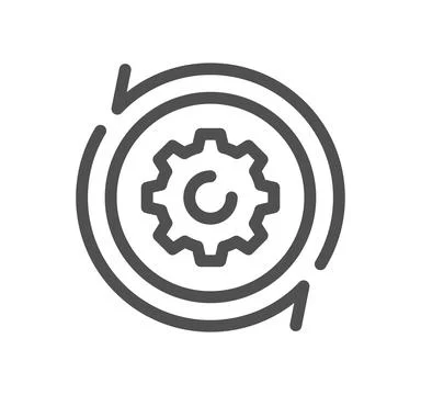 Artificial intelligence related icon. Stock-Illustration