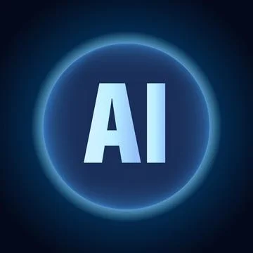 Artificial intelligence research, robot development for the future of humans 스톡 일러스트