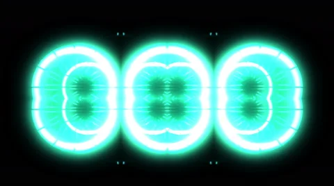 Artificial intelligence robot interface / AI vision (intro + loopable part) Stock Footage 52216162