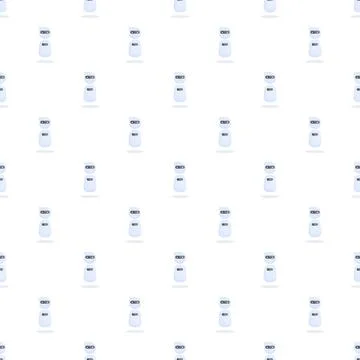 Artificial intelligence robot technology generating seamless pattern backgrou 스톡 일러스트