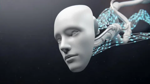 Artificial Intelligence Robotics Science Technology Animation Stock Footage 246652180