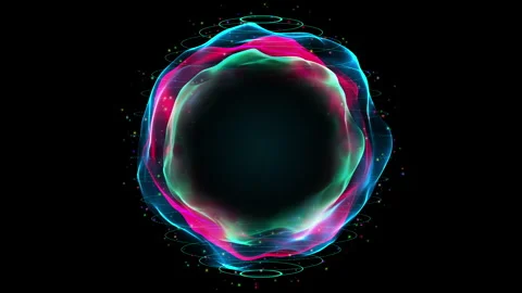Artificial Intelligence Spirit in the Digital Universe Stock Footage 338447300