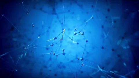 Artificial Intelligence Symantec Neural Machine Learning Stock Footage 254463555