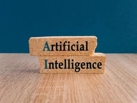 Artificial intelligence symbol Stock Photos