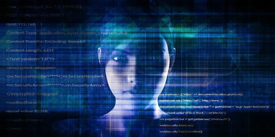 Artificial Intelligence Systems Stock Illustration