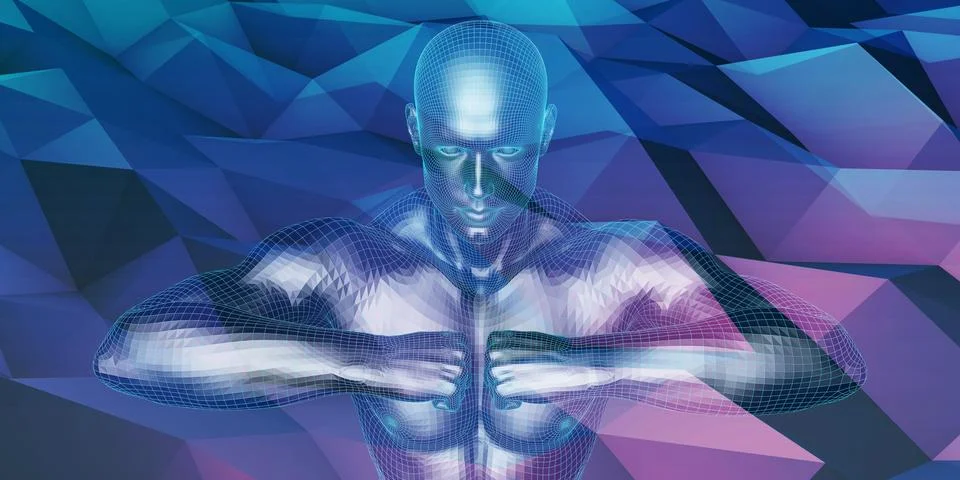 Artificial Intelligence Systems Illustrazione stock