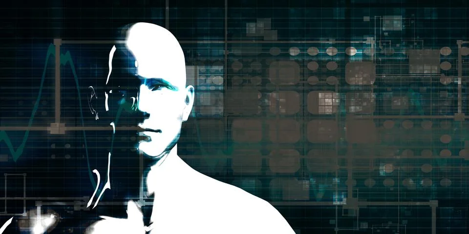 Artificial Intelligence Systems 스톡 일러스트