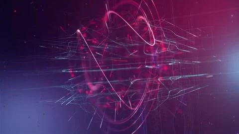Artificial intelligence, Technology background Video stock 255114945