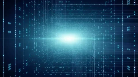 Artificial intelligence, Technology background 스톡 동영상 255115373
