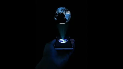 Artificial intelligence, Technology background Vídeo Stock 255116238