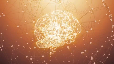 Artificial intelligence, Technology background Vídeo Stock 255116540