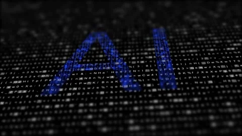 Artificial intelligence, Technology background Stock Footage 255116778