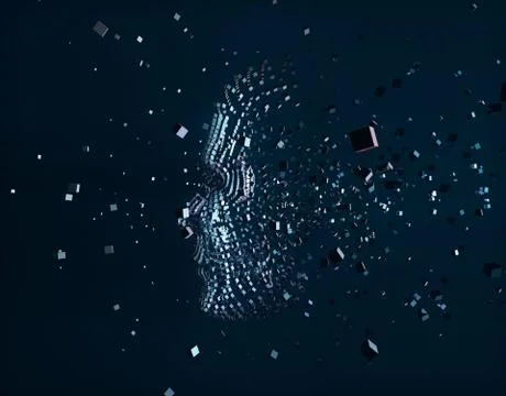 Artificial intelligence technology, brain intelligence Stock Illustration