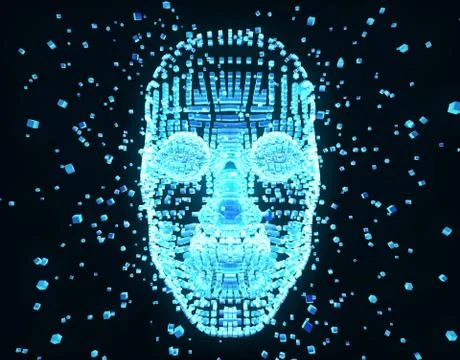 Artificial intelligence technology, brain intelligence Stock Illustration