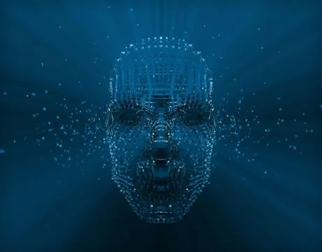 Artificial intelligence technology, brain intelligence Stock Illustration