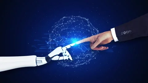 Artificial intelligence technology concept with AI text on electronic circuit Stock Footage 278262576
