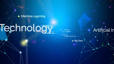 Artificial intelligence technology Video stock 98990540