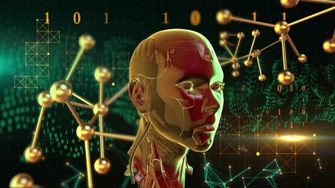 Artificial intelligence technology Stock Footage