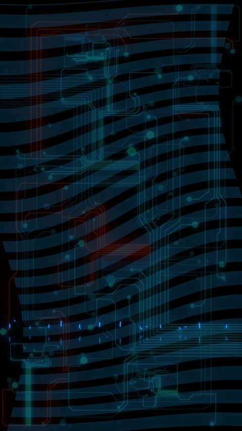 Artificial intelligence technology neon text animation Video stock 333409540