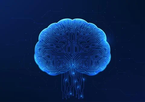 Artificial intelligence technology, or AI, is a technology that can learn b.. Illustration