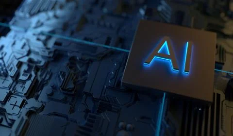 Artificial Intelligence Technology Stock Photos