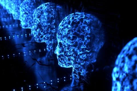 Artificial Intelligence Technology Stock Photos