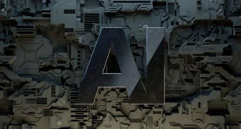 Artificial Intelligence Technology Stock Photos