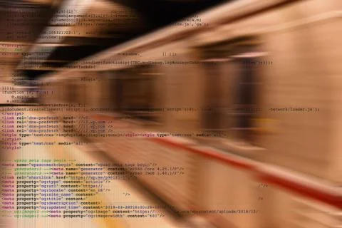 Artificial Intelligence Transportation Foto stock