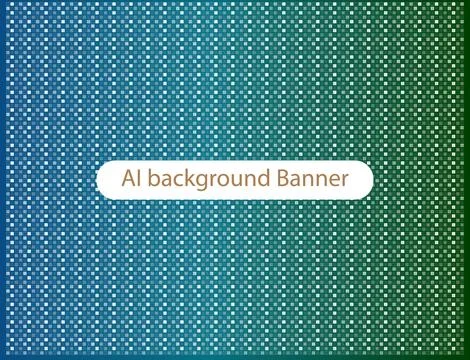 Artificial intelligence vector background on binary code like 0,1. Binary c.. Stock Illustration