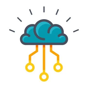 Artificial Intelligence Vector Icon Stock Illustration