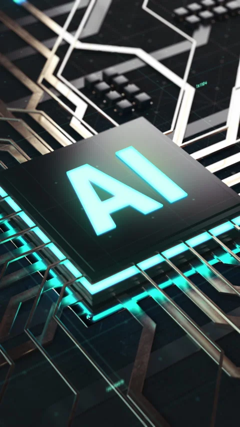 Artificial intelligence visualization animation concept Stock Footage 273123870