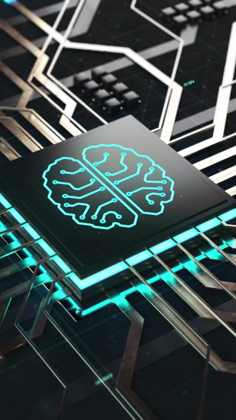 Artificial intelligence visualization animation concept Stock Footage 273123925