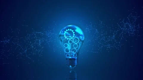 Artificial intelligence Visualization machine learning, computer technology Stock Footage 278261318