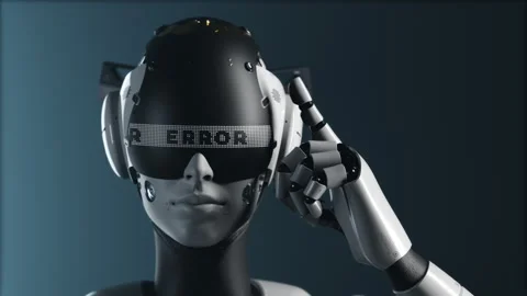 Artificial intelligence wiring short circuit Video stock 248495343