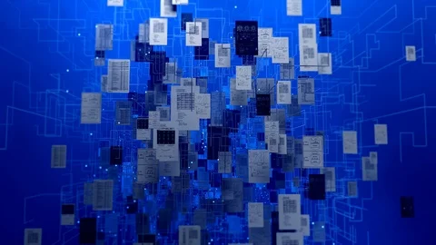 Artificial intelligence or Deep learning Stock Footage 116392722