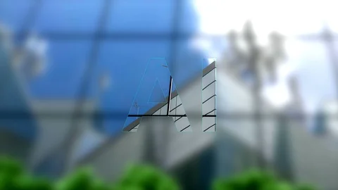 Artificial Intelligent AI typography background text animation. 動画素材 120922856