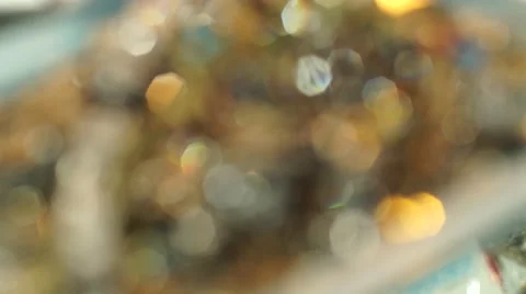 Artificial jewelry Stock Footage 50140909