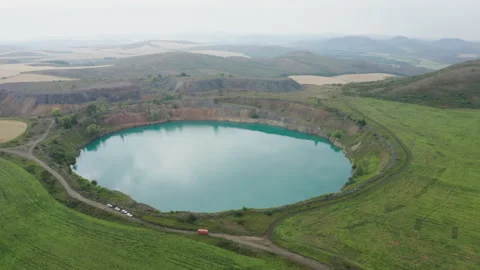 Artificial Lake Stock Footage 231705841