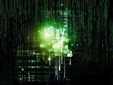 Artificial Logic 스톡 일러스트