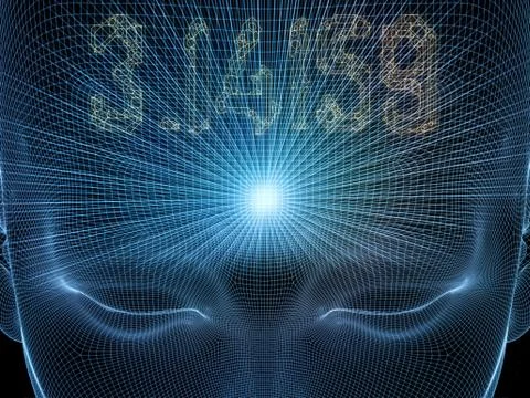 Artificial Mind 스톡 일러스트