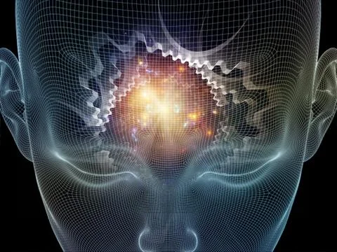 Artificial Mind Stock Illustration