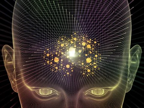 Artificial Mind Stock Illustration